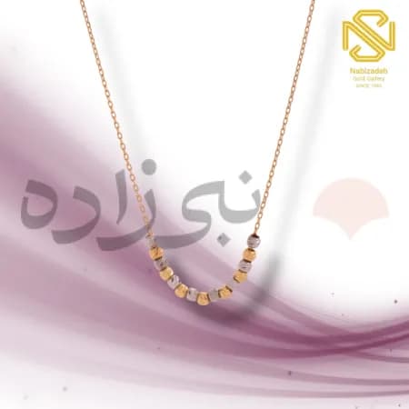 گردنبند البرنادو 15 گوی فشرده N168
