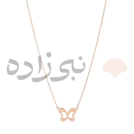 گردنبند لیزری پروانه N153