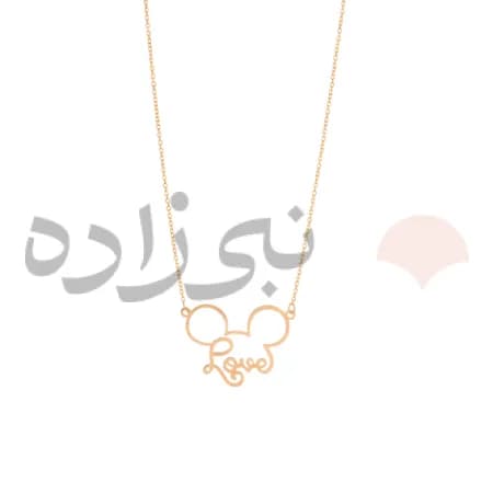گردنبند لیزری میکی موس N104