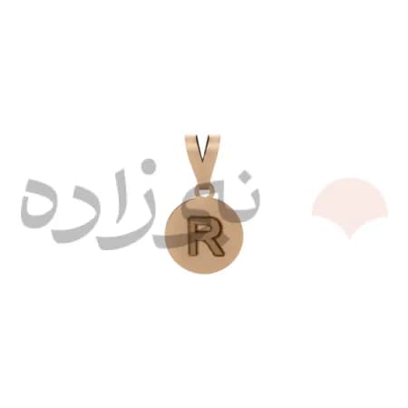 پلاک لیزری حرف R کد C069