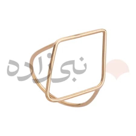 انگشتر دکوراتیو لوزی تو خالی R055