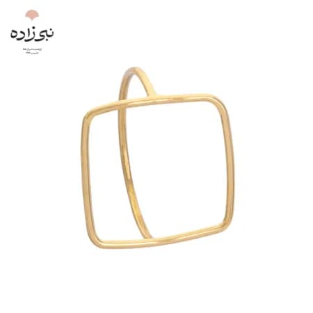 انگشتر دکوراتیو مربع تو خالی R032