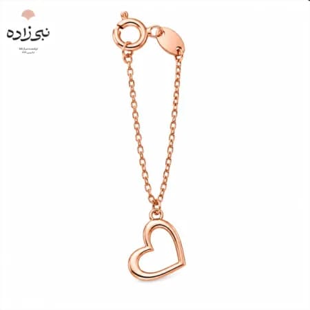 آویز ساعت لیزری قلب تو خالی W002