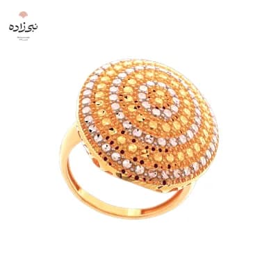 انگشتر آوا بیضی بزرگ R070