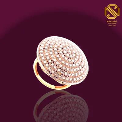 انگشتر آوا دایره بزرگ R066