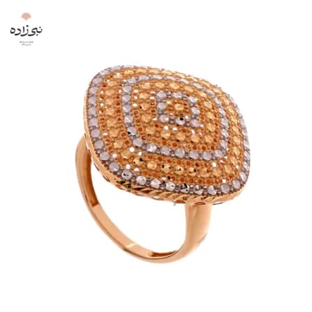 انگشتر آوا لوزی بزرگ R071